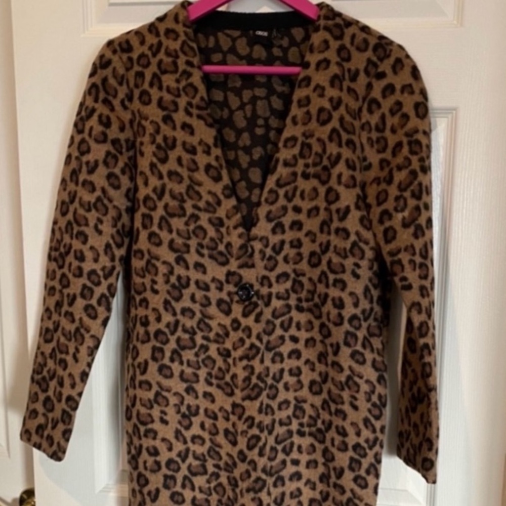 ASOS ANIMAL PRINT JACKET - Picture 2 of 6